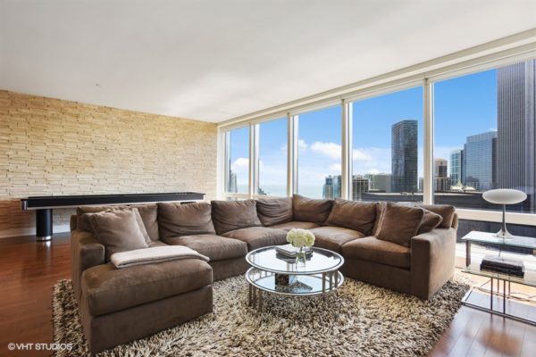 chicago condo living room