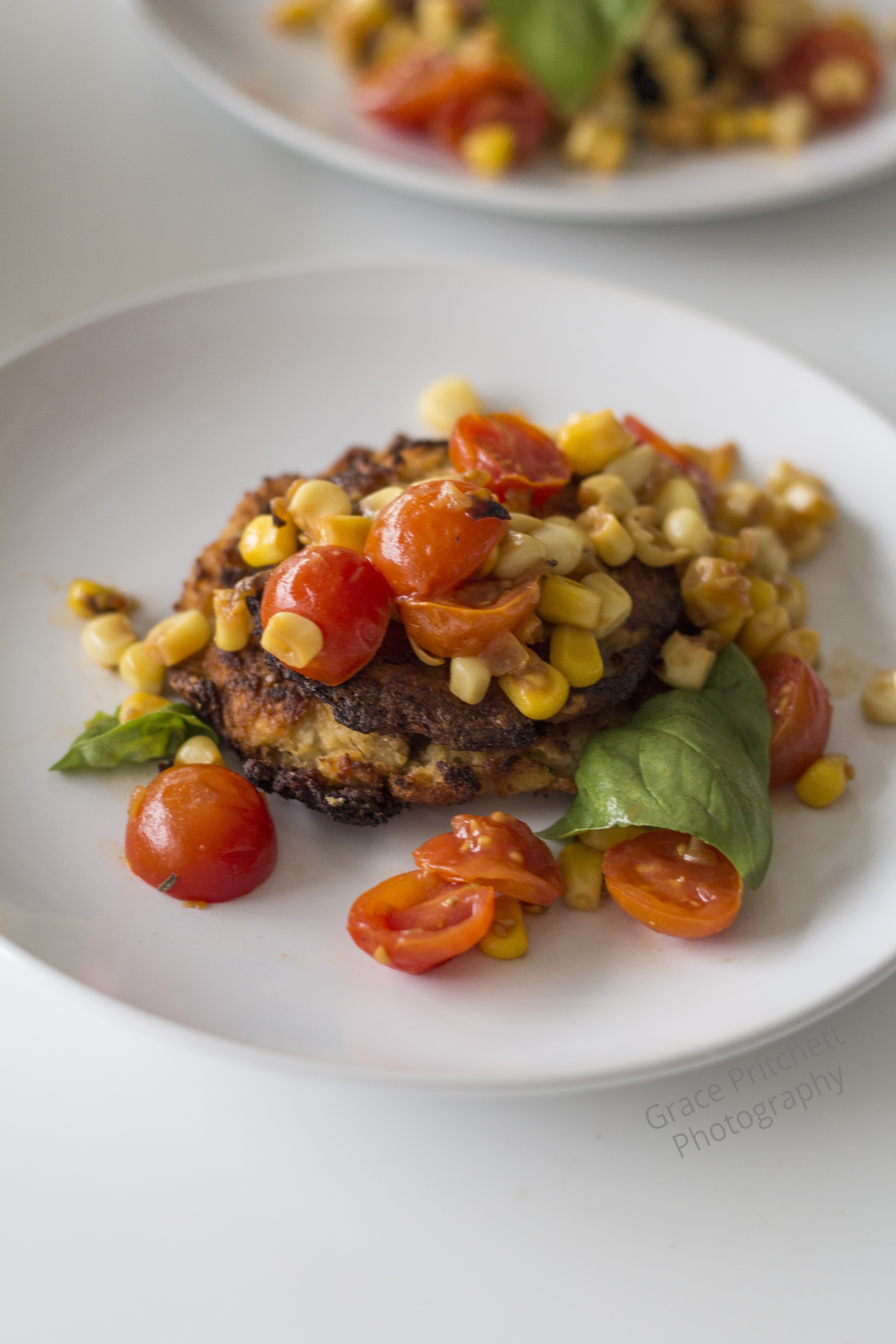 Corn tomato salsa